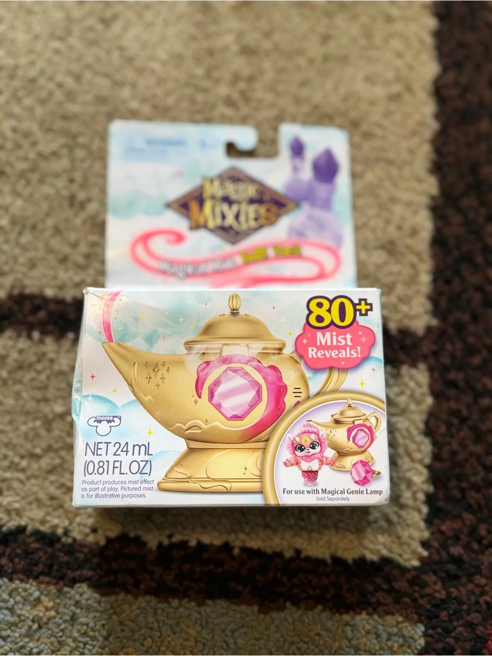 Gold Genie Lamp Mist - Pink Reveal